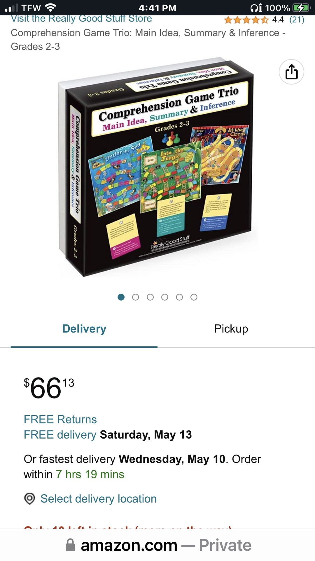 **Reduced..!!***Comprehension Game Trio  NEW