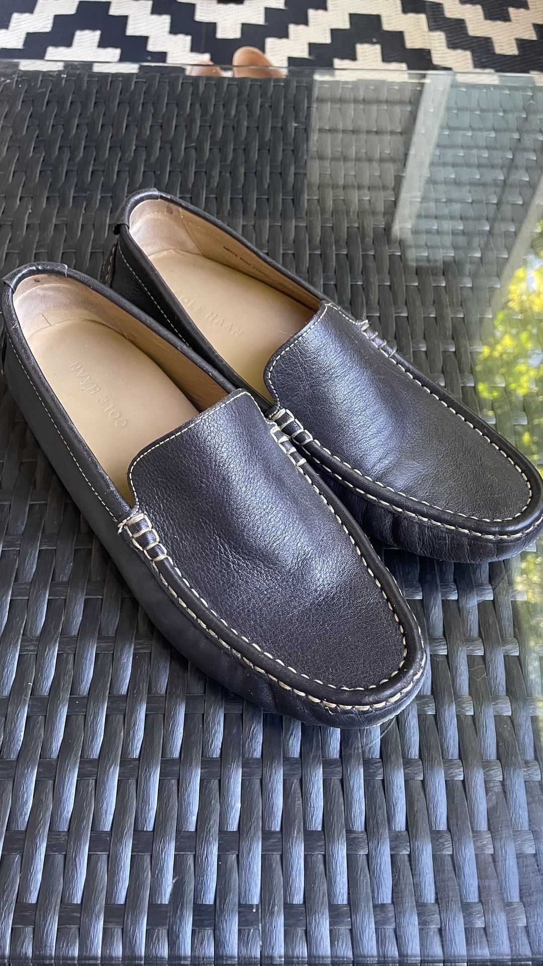 Cole Haan Somerset Venetian Driving Brown Leather Loafers C13782 Men’s Size 8.5M
