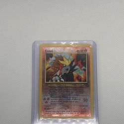 Entei Pokemon Card