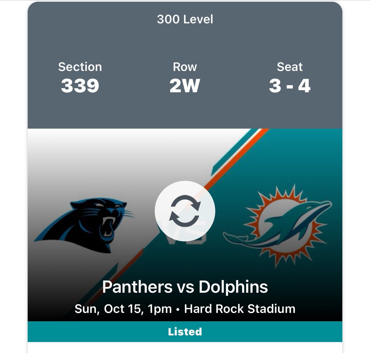 Dolphins V Carolina With Orange Parking