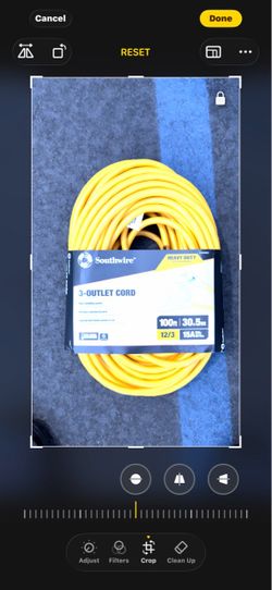 100 foot extension cord