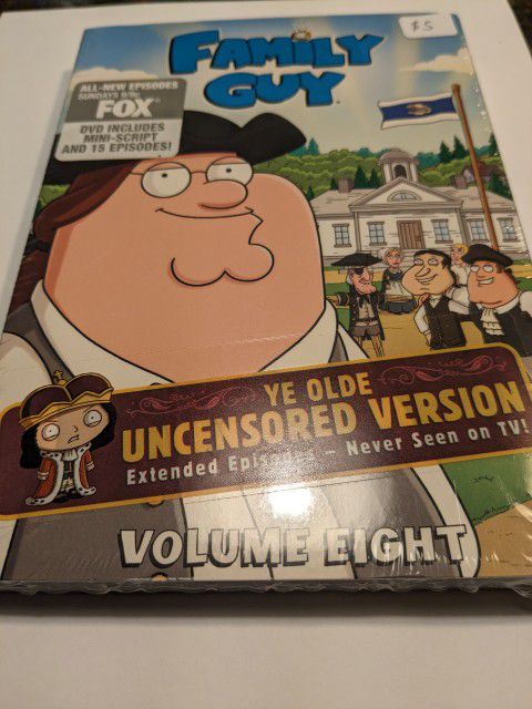 Family Guy Volume 8 Never Opened