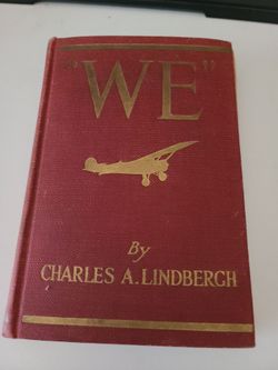 "WE" by Charles Lindbergh