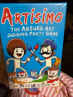 Artisimo Absurd Art Judging Party Game