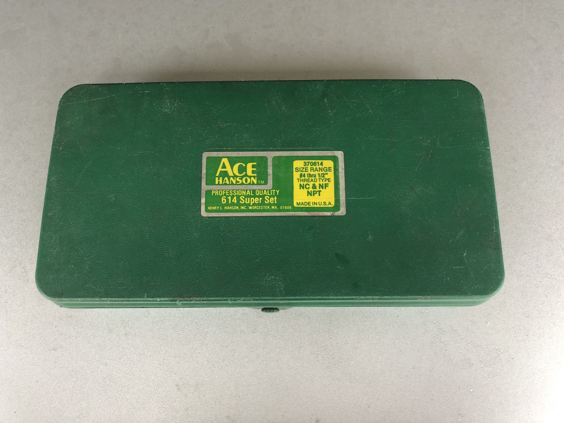 Ace Hanson Tap and Die #614 Super Set - Vintage