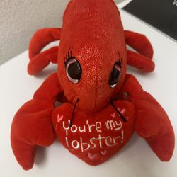GANZ Plush Brand Lobster "you're My Lobster" RARE PLUSHIE