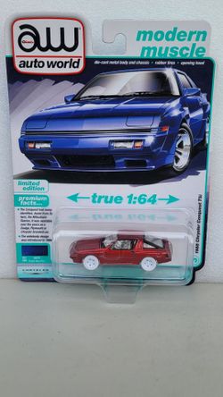 (Chase: Ultra Red) Auto World 1988 Chrysler Conquest TSi 1:64 Scale Die-Cast
