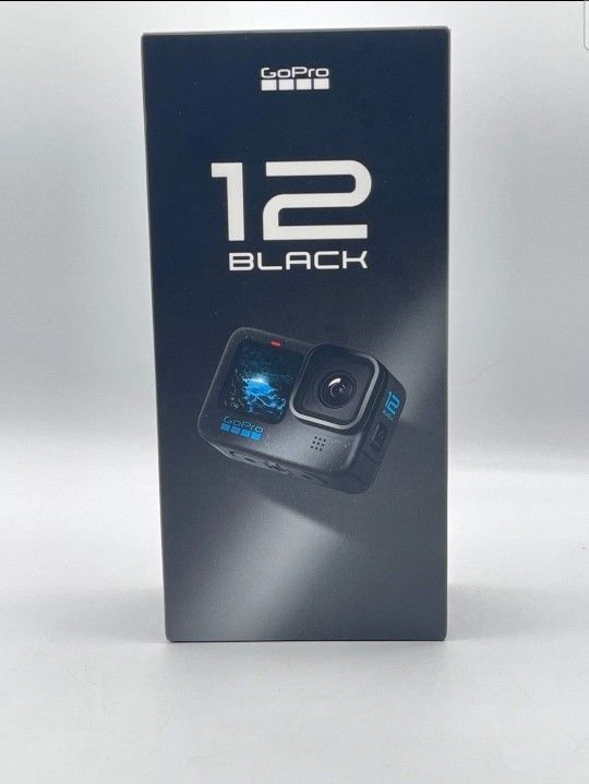 GoPro HERO 12 Black Waterproof Action Camera