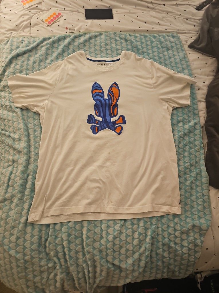 Psycho Bunny 3xl White Tee