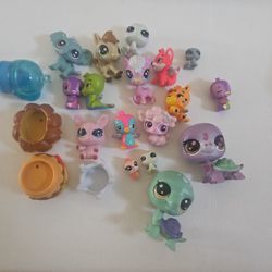 Hatchimals and Littlest Pet Shops Figures 