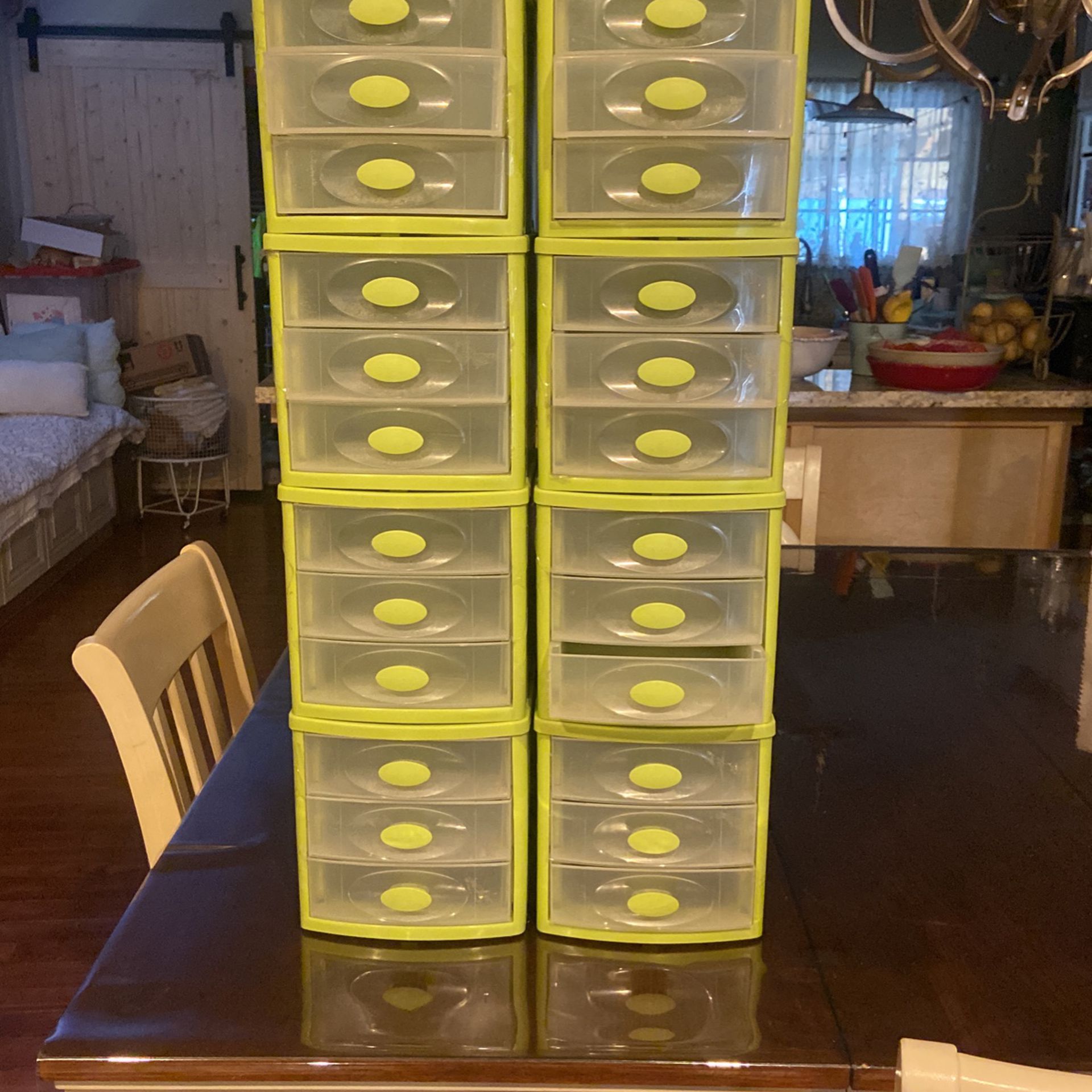 Small 8 Storage Containers Stackable 