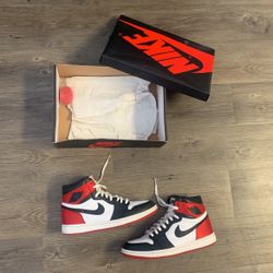 Jordan 1 Satin Black Toe