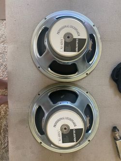 (2) Celestion G12T-75’s 1995 16ohm