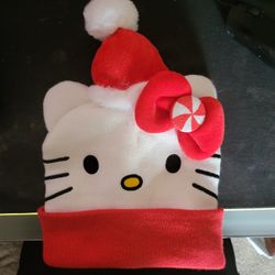 Hello Kitty Christmas Beanie