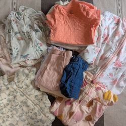 6-9 Month Baby Girls Clothes Bundle