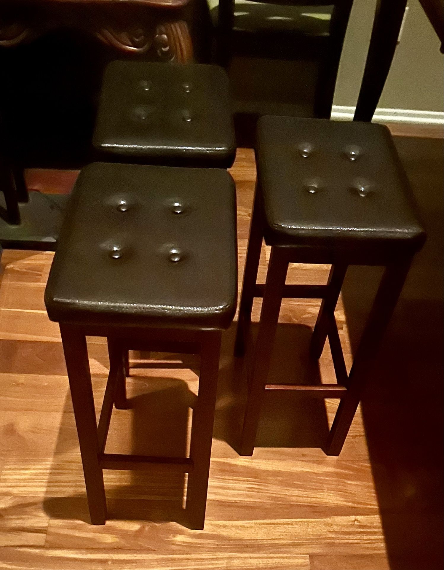 Bar Chairs/Stools. 3 pc.