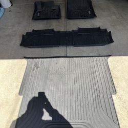 Chevy Blazer Winter Floor Mats And Cargo Mat