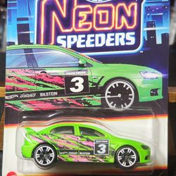 Hot Wheels Neon Speeders 2008 Lancer Evolution 