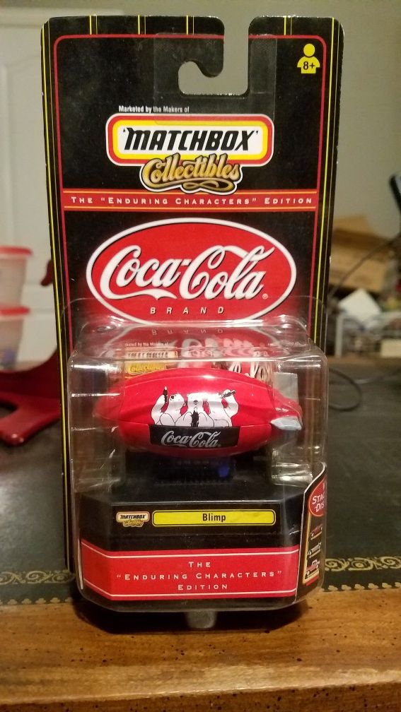 1998 COCA COLA MATCHBOX COLLECTIBLE ''BLIMP''