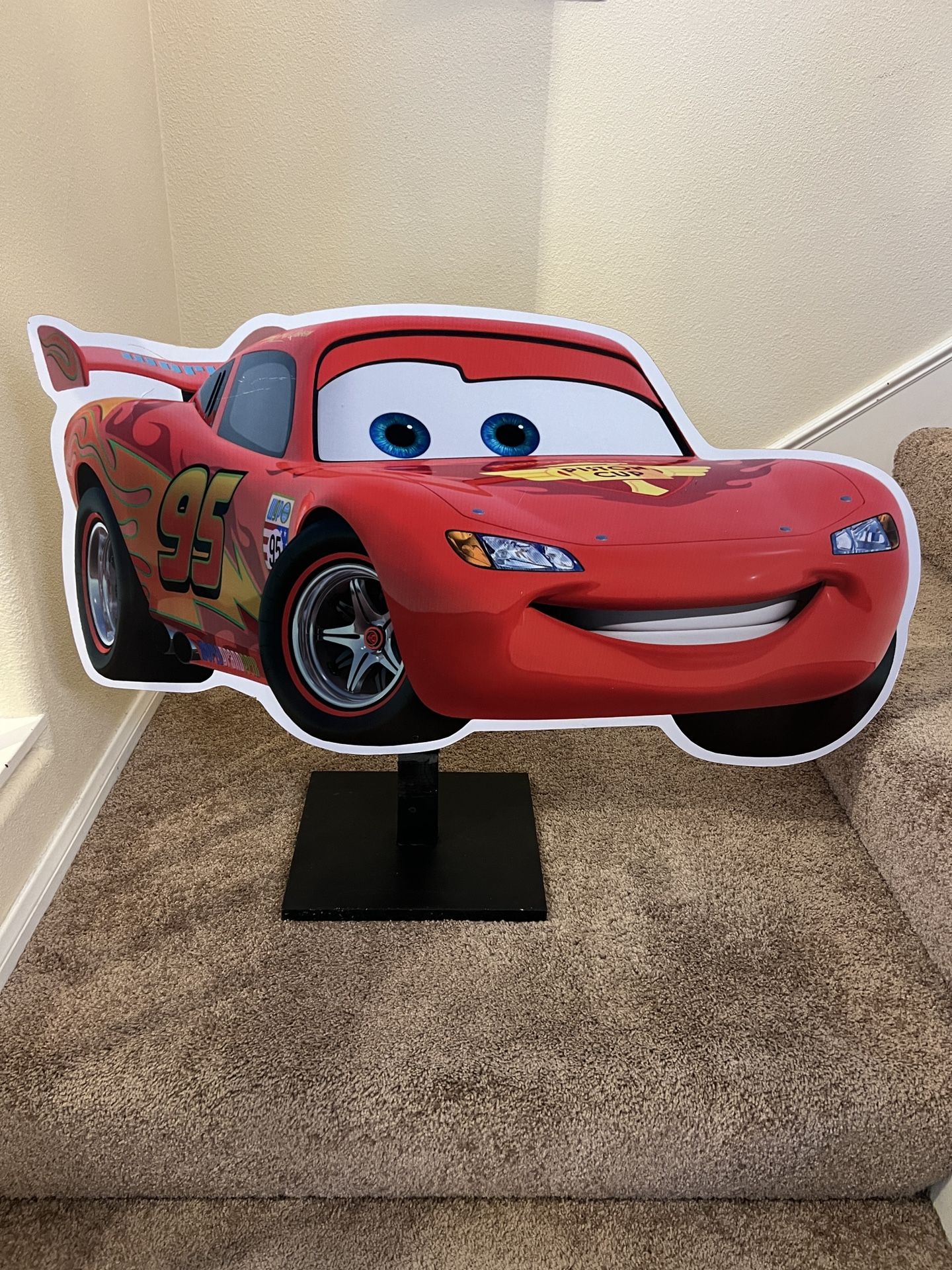 Pixar Lightning McQueen Stand Up Cutout