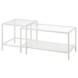 IKEA VITTSJÖ Nesting coffee tables, set of 2