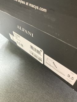 Alfani boot Size 9.5 Men Only $50 Ne In box