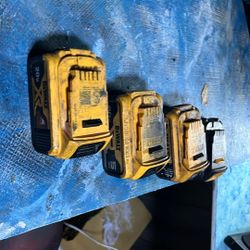 Dewalt Battery’s 