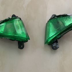 2006 Kawasaki Ninja 636 Green Turn Signal Lights