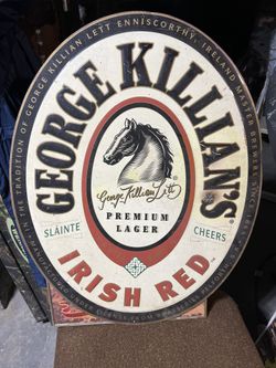 George Killian Metal Sign