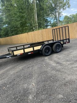 Utility Trailer 6.5x14 Tandem Axel 