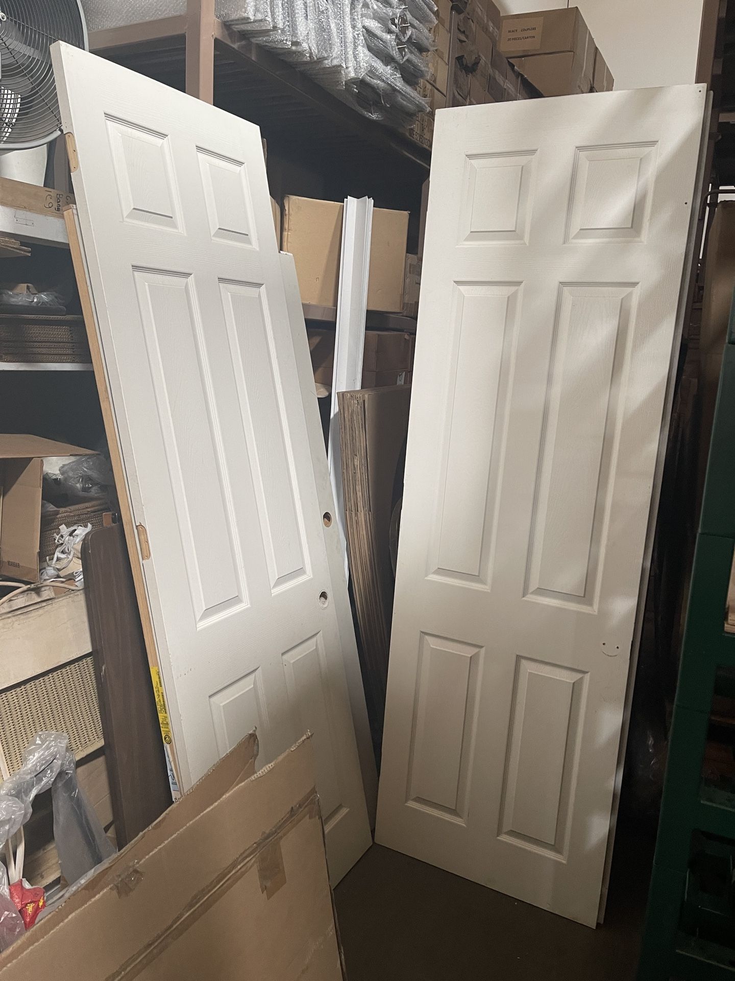 Door Interior door Hollow core door No frame or handles Actual dimensions of the door 29.75”x 95” - double doors 1 pair Price per door