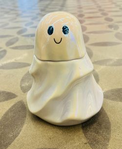 Target Bullseye Halloween Ghost Canister