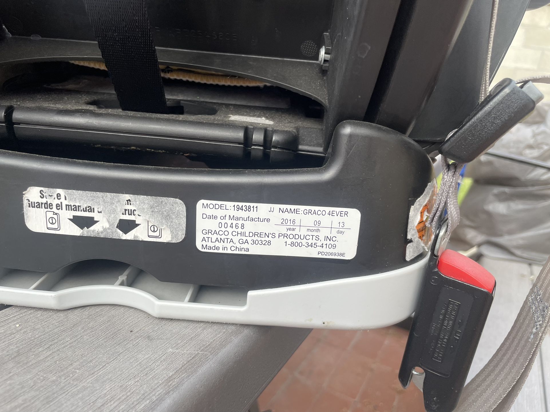 Graco Car Seat 4 Ever