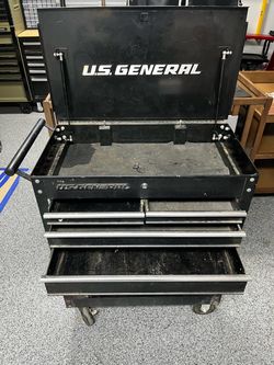 US General 4 Drawer service cart