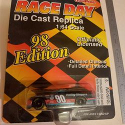 Vintage 1998 NASCAR #90 the late Dick Trickle 1:64 diecast