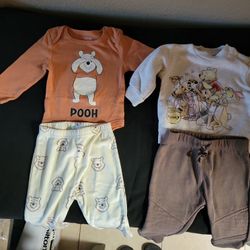 2 Winnie the pooh baby sets