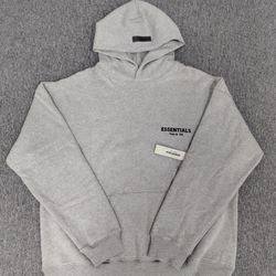 Fear of God Essentials Hoodie 'Dark Oatmeal'