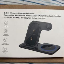 3 in 1 Wireless Charger (foldable)