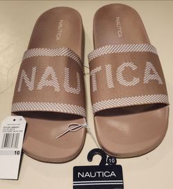 Nautica Slide Sandals Size 10