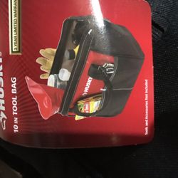 Husky 10in Tool Bag NWT Black 