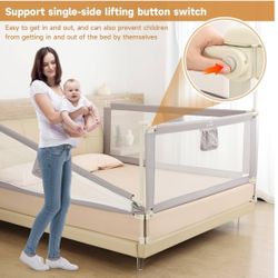 New Baby Rails For Bed (Set Of 3)