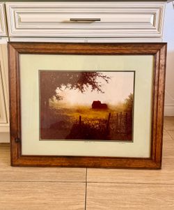 Vintage Jon Gadsby “Morning Mist” #1 Framed Limited Edition Print