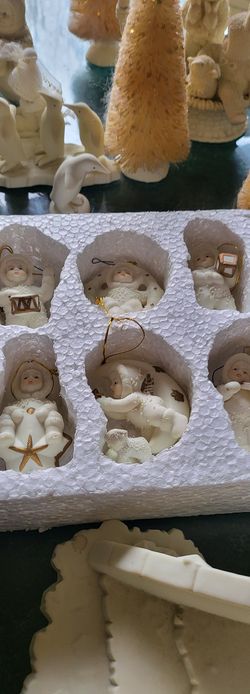 Department 56 snow babies set of 6