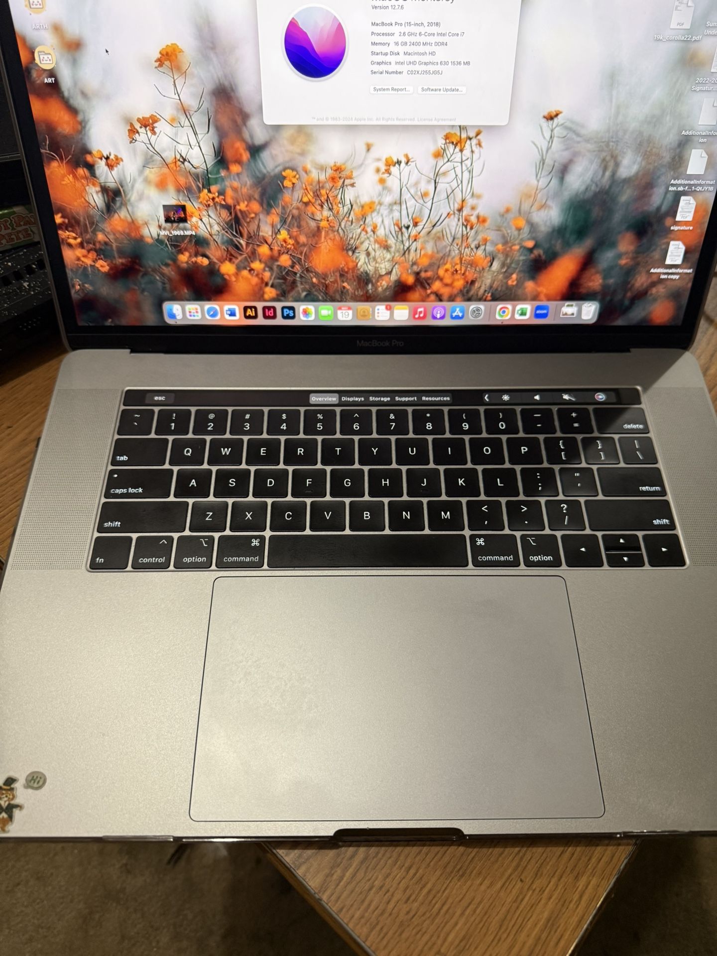 MacBook Pro 15” (2018) - Excellent Condition