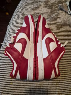 Red dunk lows