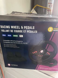 Video games racing wheel