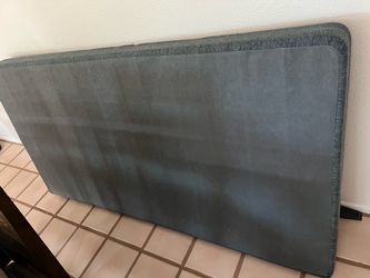 Twin bed frame and box spring