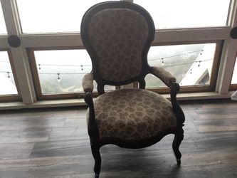 Victorian Balloon Back Armchair