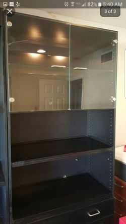 Cabinet furniture wall unit shelving