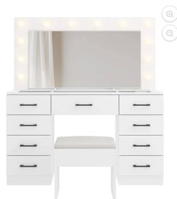White Vanity
